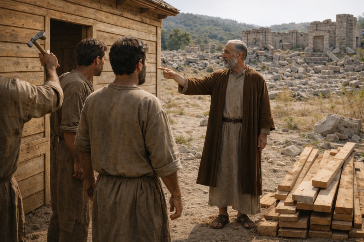 Haggai — recurring portrayal in Tuesdays With Tony